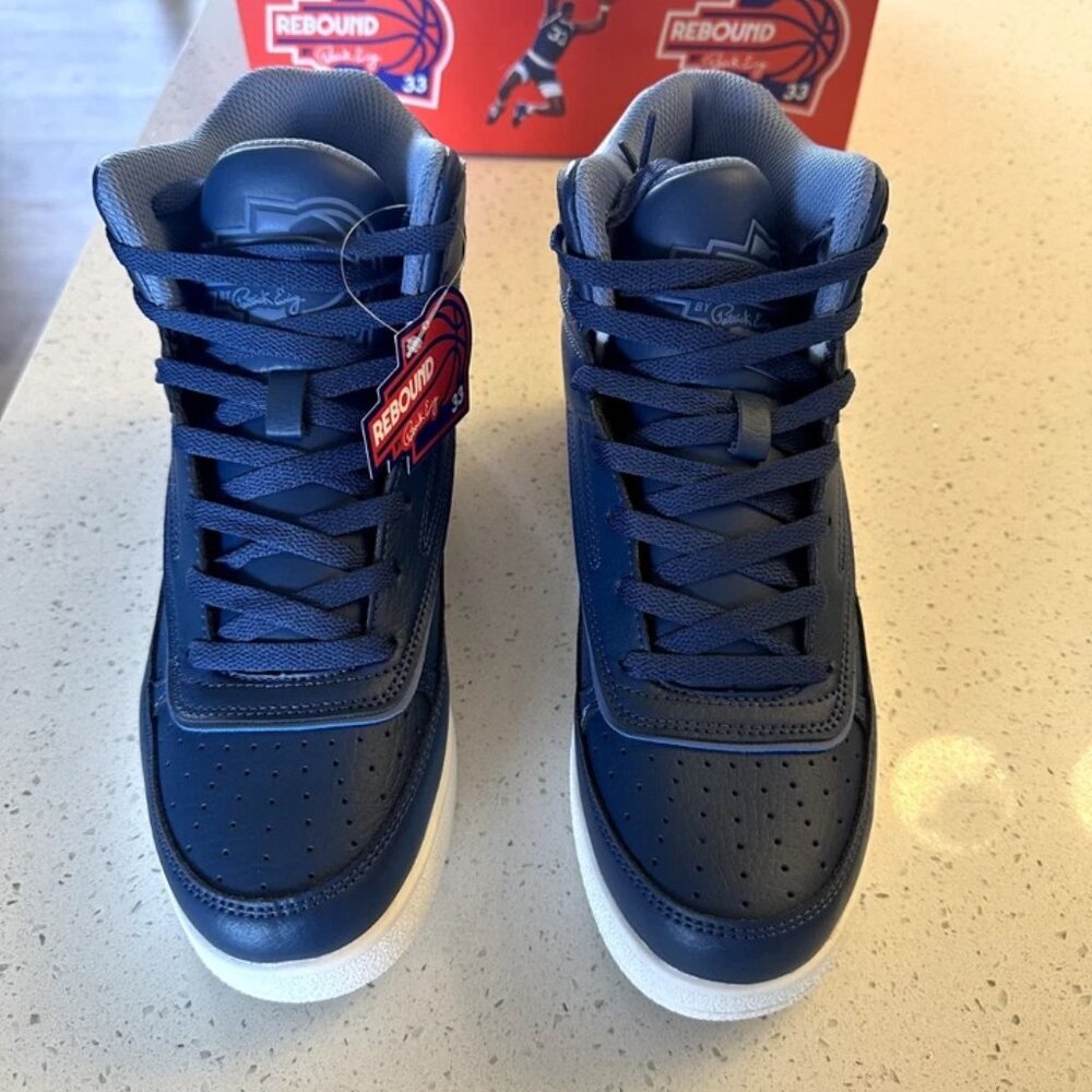 Patrick Ewing Athletics Rebound Orion Navy/White – Size 7 – Brand New DS w/ Box